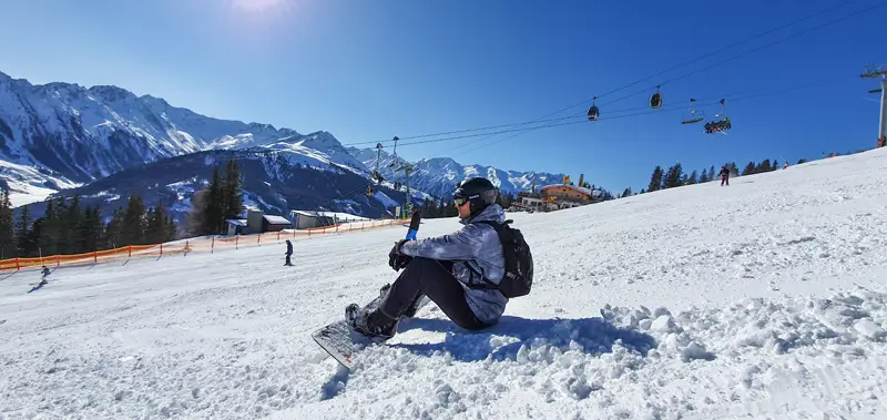 Maikel Limburg snowboarden