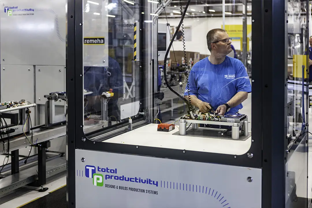 Assemblagelijn voor de Remeha Elga Ace hybride warmtepomp zat in één week op de gewenste output 3 Remeha-assemblagelijn-2