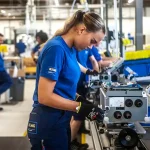 Assemblagelijn voor de Remeha Elga Ace hybride warmtepomp zat in één week op de gewenste output