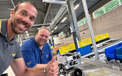 De assemblagelijn voor de Remeha hybride warmtepomp nadert voltooiing