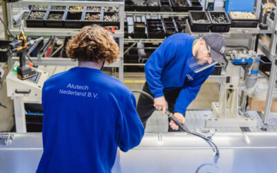 Assemblagelijnen mix productie 1 One-Piece-Flow Assemblage SAG Alutech