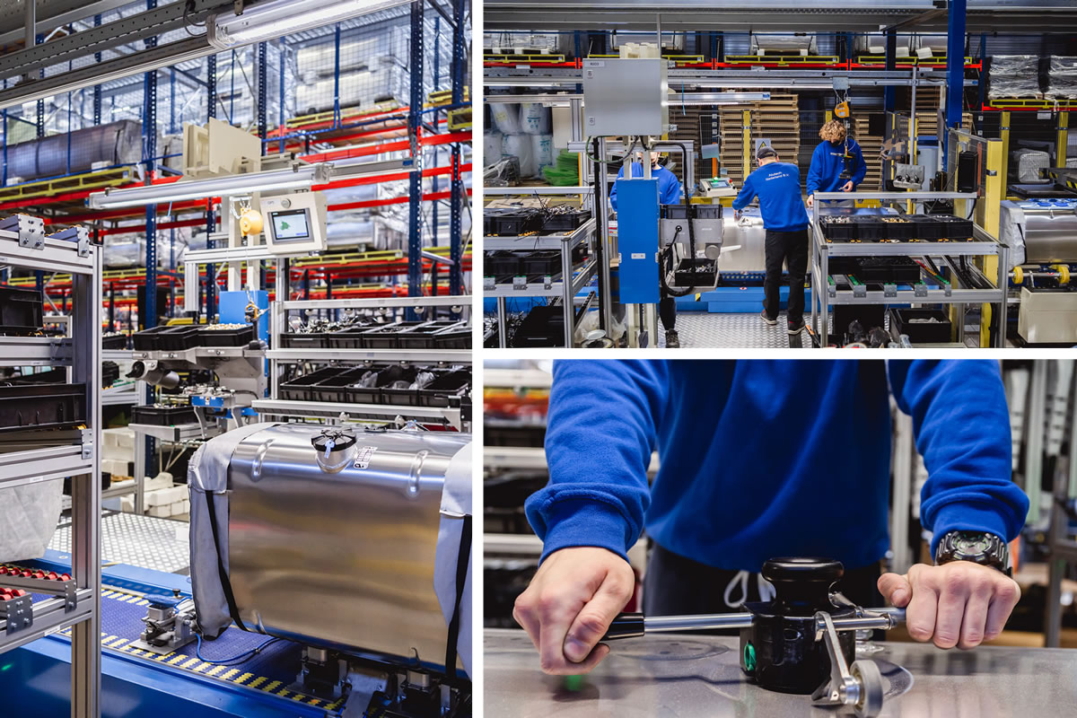 one-piece-flow assemblagelijnen 