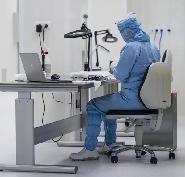 Sentech cleanroom VisualFactory